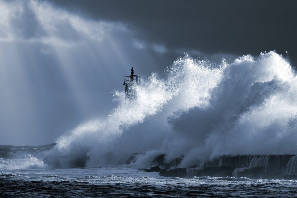 Lighthouse Storm